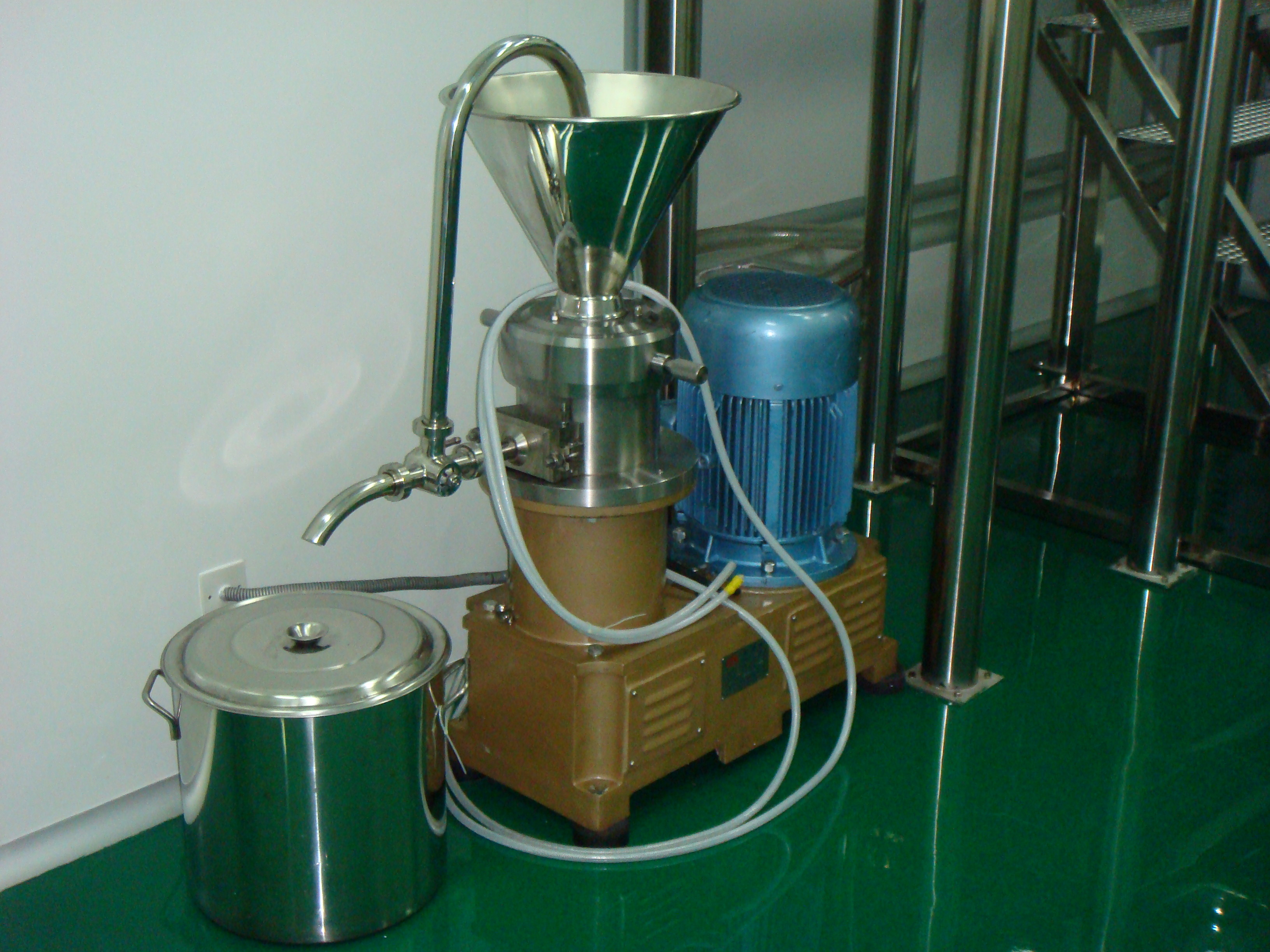 Edelstahl-Erdnussbutter-Kolloidmühle-Maschine/Ausrüstung GMP-Standard