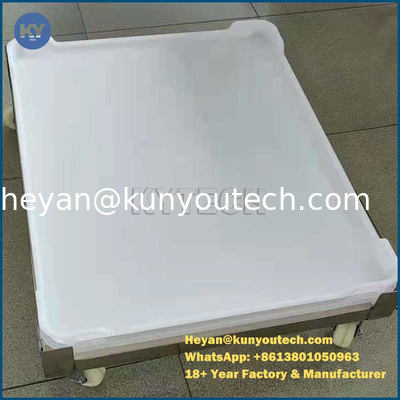 Qualität  PP/ABS Material Flat Bottom Plastic Drying Tray 758x608x40mm for Capsule Drying Fabrik