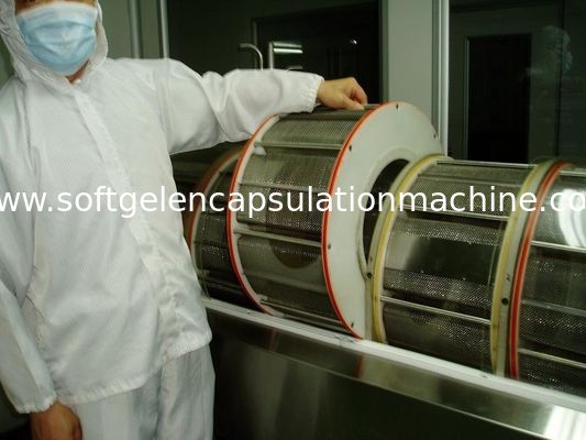 Verkapselungs-Trommel Dryer softgel TD -3 intelligente für die Formung des Trockners und das Polieren