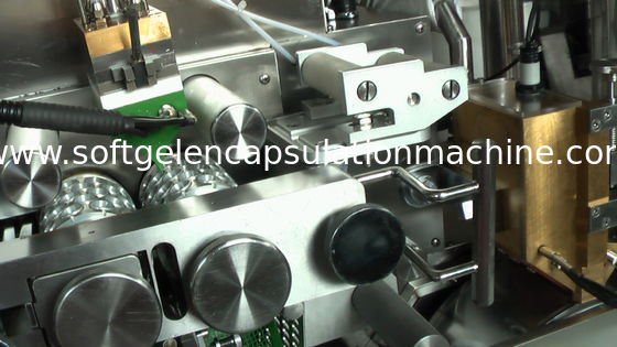 Art weiche Kapsel Paintball-Maschinen-automatische Fertigungsstraße des Rollens403 4 Zoll-Würfel-Rolle