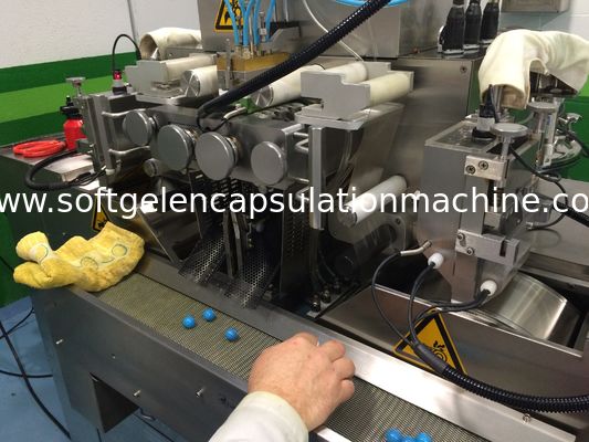 Klein und R&D stufen Sie Softgel-Kapsel Fertigungsstraße für die Herstellung der weichen Kapsel S403 ein