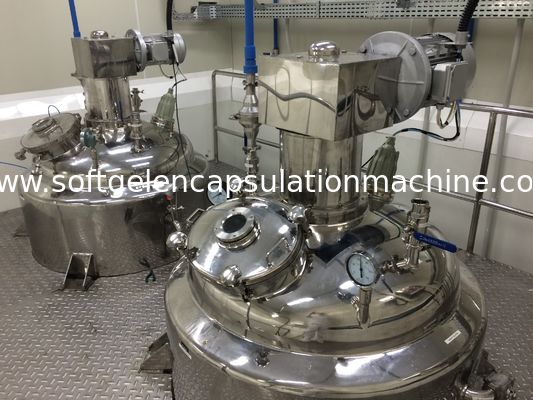 Gemüsegelatine Softgel-Verkapselungs-Maschine für 50000 - 70000 Kapseln/H