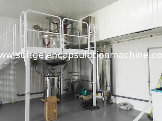 10-Zoll-automatische weiche Gel Kapselverkapselung Servofüllmaschine
