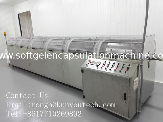 Verkapselungs-Maschine Kunyou Softgel für Pharcetucial und Paintball-Gebrauch mit PLC