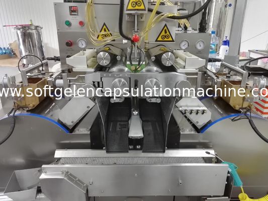 10-Zoll-automatische weiche Gel Kapselverkapselung Servofüllmaschine