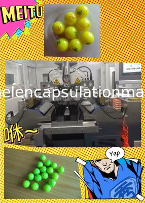 Kapsel Form/Softgel sterben Rolle mit Aleinspritzungskeil für die Herstellung von Paintball