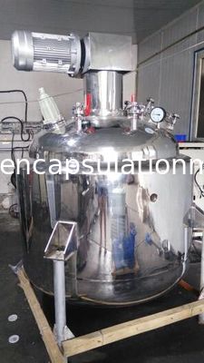 Gemüsegelatine 3 Schichten staubsaugen Temperaturüberwachung der Edelstahl-Mischbehälter-/PID