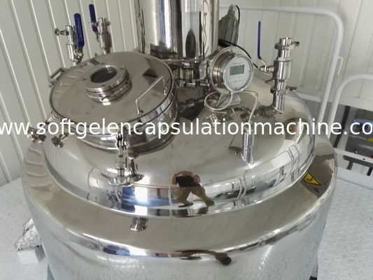 Reaktor der Gelatine-600L drei Schichten der Wasserbad-Heizung zu 130 Grad