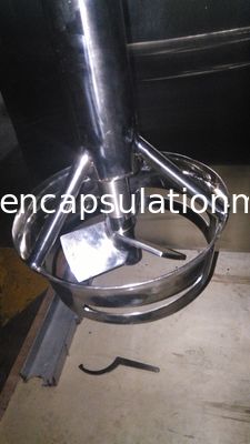 Edelstahl-Mischbehälter-Holding-Behälter des Gelatine-Mischer-800L mit Plattform-Entwurf