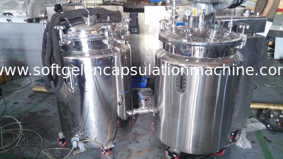 Mischbehälter-Holding-Behälter des Gelatine-Mischer-800L rostfreier mit Plattform-Entwurf