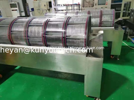 Kleiner Korb-einfacher Aufzug-pharmazeutischer Maschinen-Sturz-Trockner mit Heizsystem