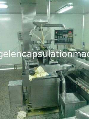 Canabis-Öl Softgel-Kapsel-Maschine mit poröser Edelstahl-Öl-Rolle