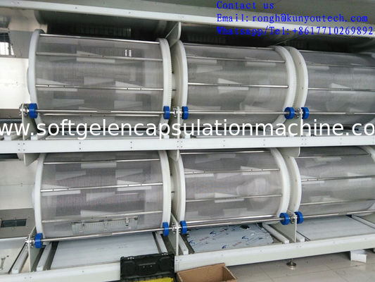 Große Linie Größe Softgel-Kapsel-Verkapselungs-Trommel-Dryer Machine Fors Encapsualtion