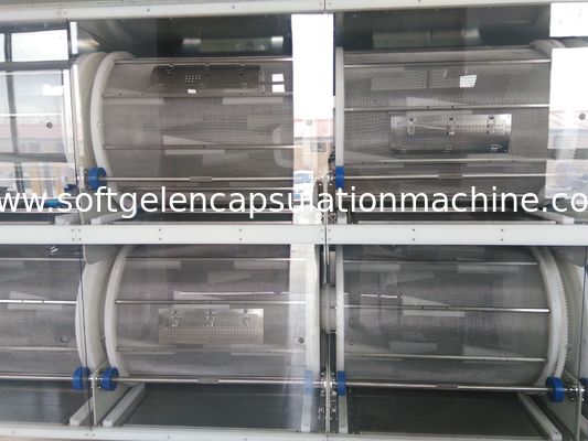 2 Schichten großes Verkapselungs-Trommel-Dryer SS316 der Luftströmungs-6000m3/H materielles PLC-Steuer-