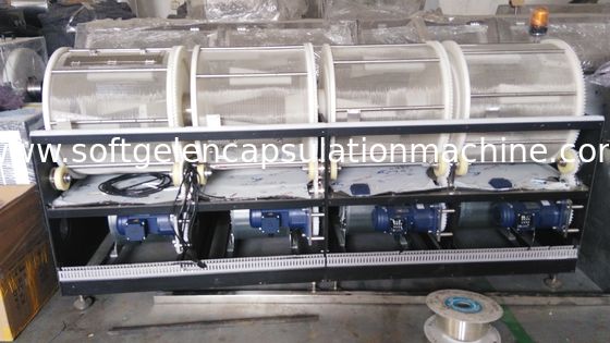 Abkühlendes convyer weiche Gelatine-Schleuder-Verkapselungs-Gemüsetrommel-Dryer Withs