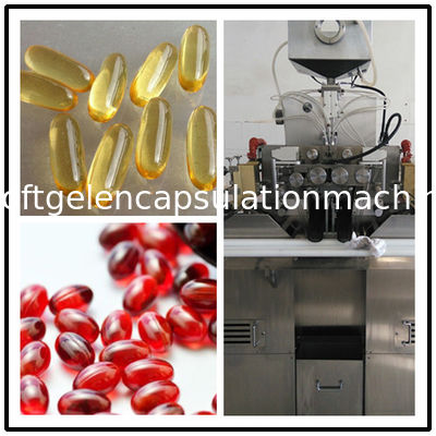 Weiche Verkapselungs-Maschine der Gelatine-S403 mit Gelatine-schmelzendem System für Krill-Erdölgewinnung