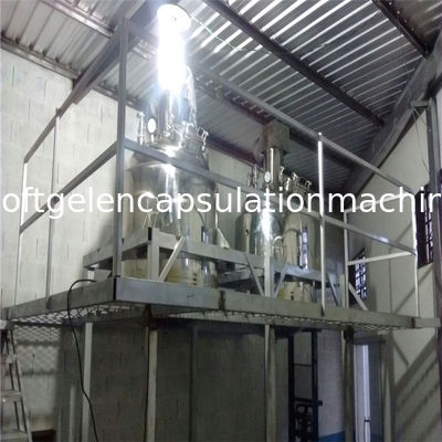 Carrange und Meerespflanzen Gemüsegelatine softgel VerkapselungsölFüllmaschine
