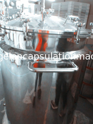 pharmazeutische Kondensatbehälter der Gelatine-150L/Flüssigkeit auf Lager u. Temperatur halten