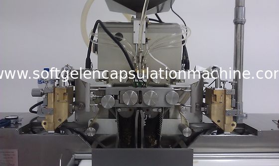 Automatische weiche Kapsel, die Maschine mit dem Gelatine-Schmelzen und Schleuder herstellt