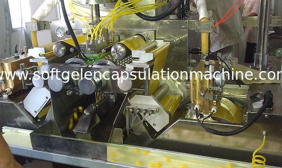 Plc-Steuer-Cosmatic-Gebrauchsshampoo Softgel-Kapsel Verkapselungs-Maschine mit verschiedener Form