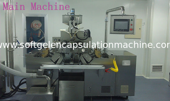 Plc-Steuer-Cosmatic-Gebrauchsshampoo Softgel-Kapsel Verkapselungs-Maschine mit verschiedener Form