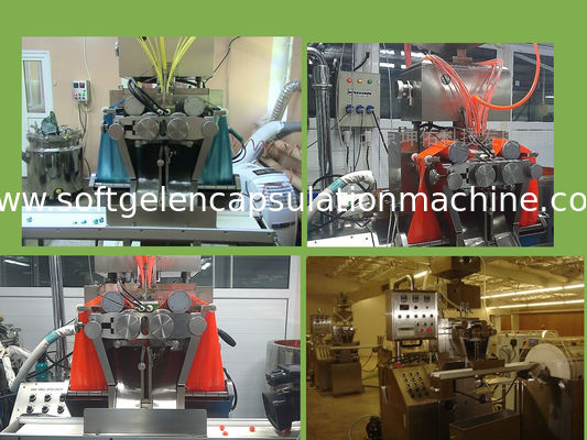 Plc- + HMI-Schalter automatische Pharma Verpacken-Maschinerie Softgel/Kosmetik