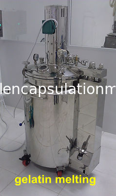 Automatische Verkapselungs-Maschine, doppelte Schwerkraft-Wassertank-Gelatinekapsel-Maschine