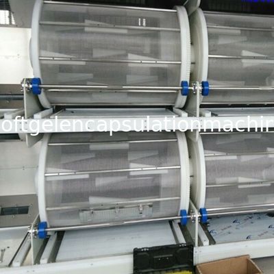 automatische Vgel Verkapselungs-Maschine 0.75kw mit trockenerer Maschine des Sturzes mit trocknendem Fan 2
