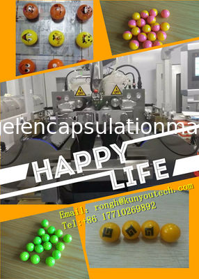Verkapselungs-Maschine Kunyou Softgel für Pharcetucial und Paintball-Gebrauch mit PLC