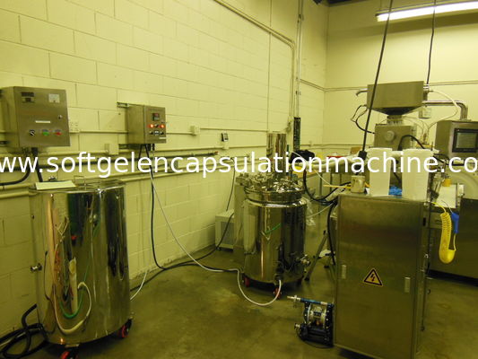 Gel-Kapsel-Maschine mit 3 Kilowatt elektrisches Laborweiche mit PLC-Steuerung