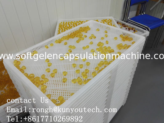 Weiße Nahrungsmittelgrad-trocknende Plastikbehälter für Kapseln und Paintball Softgel