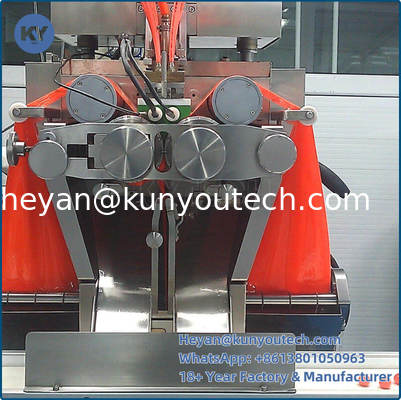 Weichkapselmaschine aus Edelstahl 304/316L mit einer Leistung von 43470 Kapseln/Stunde und einstellbarer Geschwindigkeit von 0-5 U/min