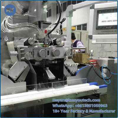 Kapseln weiche S403 Gelatinekapseln weich die Herstellung der Maschine MIT Stahl-convoyer Stinless ein