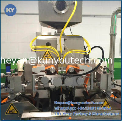 Hocheffiziente SS304-Paintball-Herstellmaschine mit automatischer Medizinversorgung für die Großproduktion