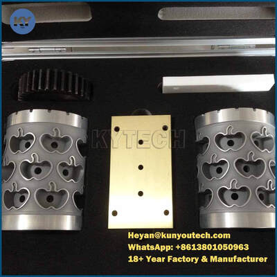 Luftfahrt-Aluminiumlegierungs-Kapsel-Form Paintball-Würfel-Rolle mit Keil verteilen Platten-Steuerrad