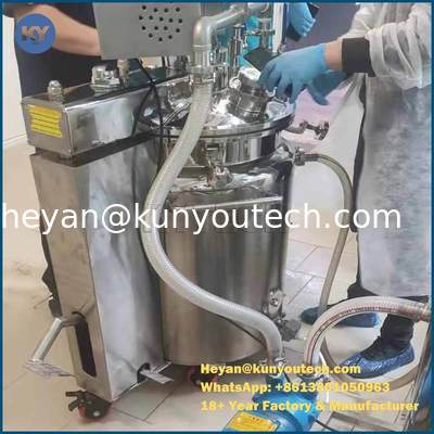 Softgel-Gelatine-schmelzender Behälter mit Temperaturüberwachungs-Hydrauliktank mit Schaltkasten