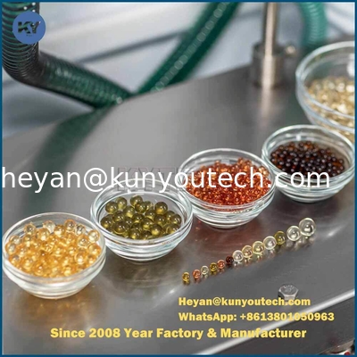 Automatische Softgel-Kapsel-Füllmaschine 8 Kugeln/s 380V50HZ