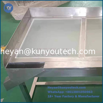 304 SUS Softgel Kapsel Inspektionsmaschine mit Frostglas