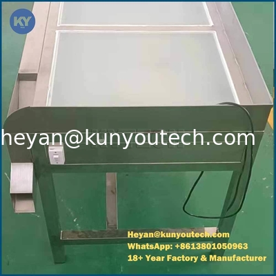 304 SUS Softgel Kapsel Inspektionsmaschine mit Frostglas