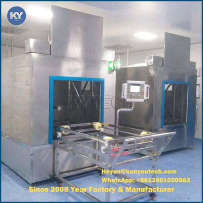 Automatische Vorwäsche, Reinigung, Spülen, Spülen und Trocknen