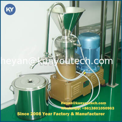 Kleine Edelstahl-Kolloidmühle-Maschine mit modernem Rotator + Ständer