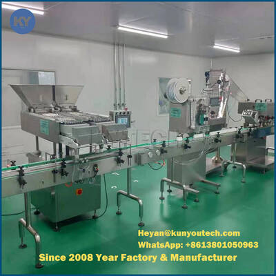 Pillen-Kapsel-Zählungsund Verpackmaschine, Tablet-Flaschen-Verpackungsmaschine