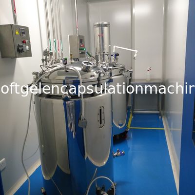 Service der Gelatine 200L und Sammelbehälter beweglich für Tiergel und Gemüsegel