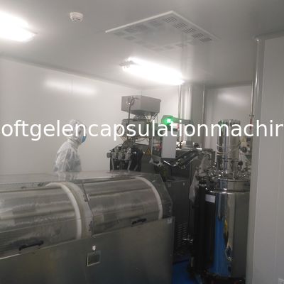 Softgel/Kapsel/Paintball-Schleuder-Systemtrommeltrockner mit PLC-Steuerung ISO9001
