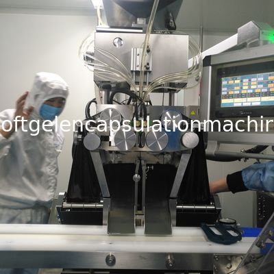6 Zoll Softgel-Verkapselungs-Maschine mit automatischen Fütterungsgrund100 - Plan 200m2