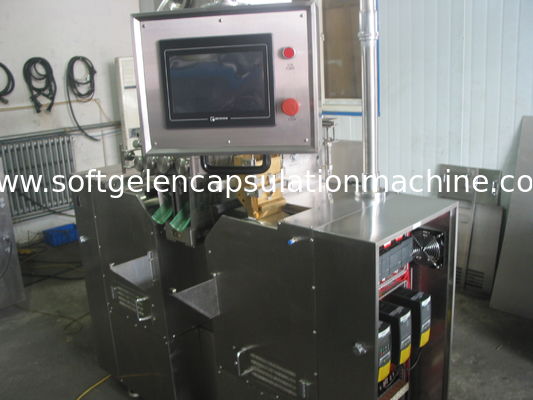 Kapseln weiche S403 Gelatinekapseln weich die Herstellung der Maschine MIT Stahl-convoyer Stinless ein