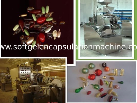 Automatische Softgel-Verkapselungs-Maschine mit der Grundfütterung