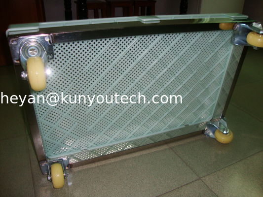 Sichere trocknende Plastikbehälter Nahrungsmittelgrad EVP und Laufkatzen-starke Härte ISO9001