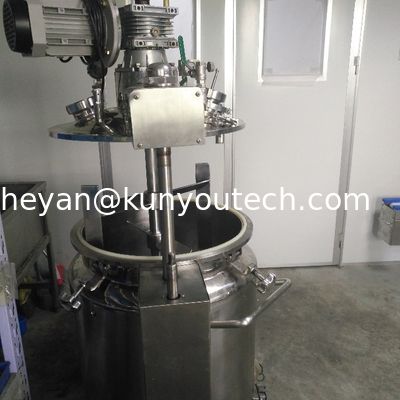 Gelatine-Edelstahl-Behälter des strengen Vegetariers 100L mit dem Rühren von Funktion und von Vakuumpumpe