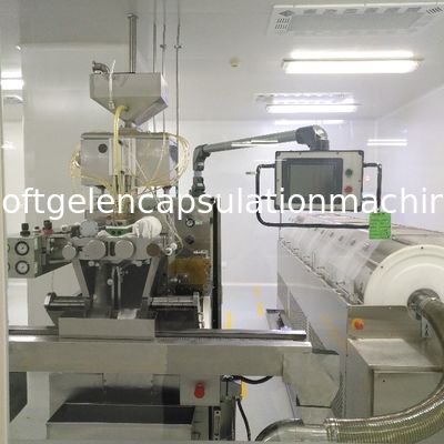 flüssige füllende weiche Verkapselungs-Maschine ф103 X 172mm der Gelatine-50000pc/H